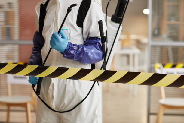 Professional Blood Cleanup technician working in Vermillion, SD